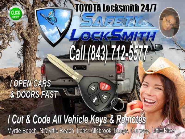 Locksmith Near Me Myrtle Beach Toyota