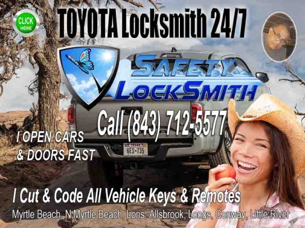 Myrtle Beach Locksmith Toyota
