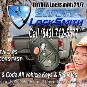 Locksmith Myrtle Beach Toyota